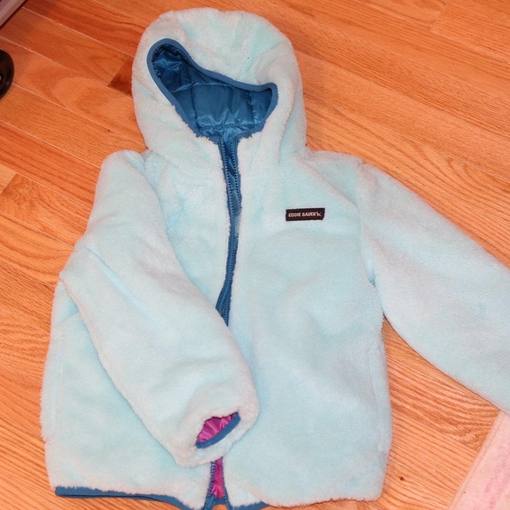 Eddie Bauer Reversible Jacket + Old Navy Fleece | Cozy 2-Piece Bundle